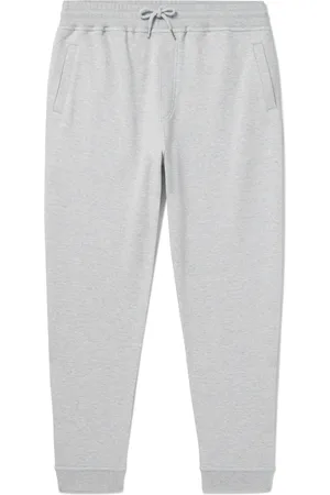 Brunello Cucinelli Tapered Cotton-Blend Jersey Sweatpants