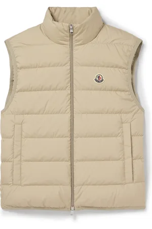 Moncler Contrin Slim-Fit Logo-Appliquéd Quilted Shell Down Gilet