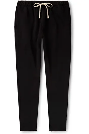 Les Tien Tapered Garment-Dyed Cotton-Jersey Sweatpants