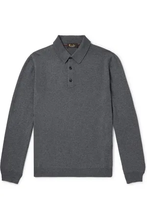 Loro Piana Arona Baby Cashmere Polo Shirt