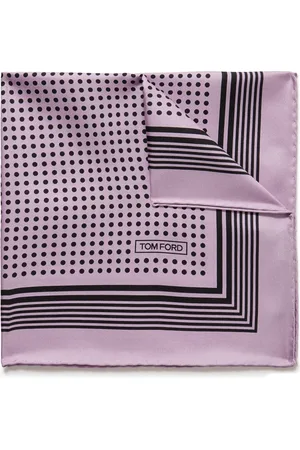 Tom Ford Polka-Dot Silk-Twill Pocket Square