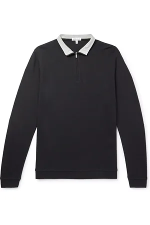 Peter Millar Crown Cotton-Blend Jersey Half-Zip Sweatshirt
