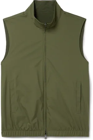 Loro Piana Slim-Fit Reversible Storm System® Shell and Super Wish® Virgin Wool Gilet