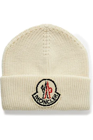 Moncler Logo-Appliquéd Ribbed Virgin Wool Beanie