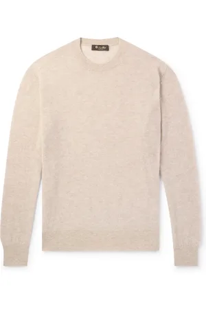 Loro Piana Brushed Cashmere and Silk-Blend Sweater