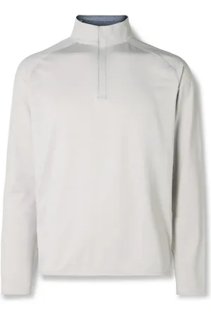 Peter Millar Stealth Performance Tech-Jersey Half-Zip Golf Top
