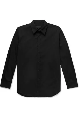 NILI LOTAN Finn Cotton-Poplin Shirt