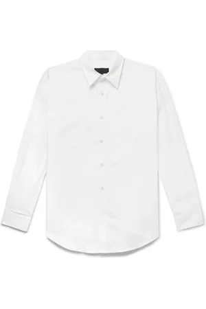 NILI LOTAN Finn Cotton-Poplin Shirt