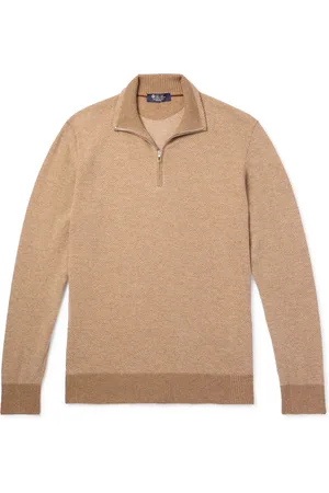 Loro Piana Cashmere Half-Zip Sweater