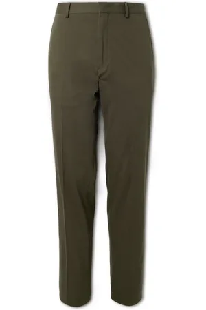 Loro Piana Jarno Austin Straight-Leg Stretch-Cotton Twill Trousers