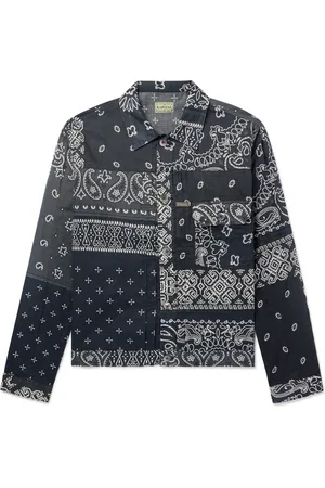 KAPITAL Patchwork Bandana-Print Cotton Jacket