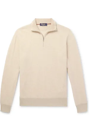 Loro Piana Roadster Cashmere Half-Zip Sweater
