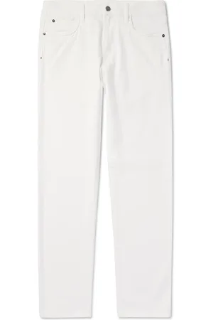 Loro Piana Quarona Slim-Fit Stretch-Cotton Twill Trousers