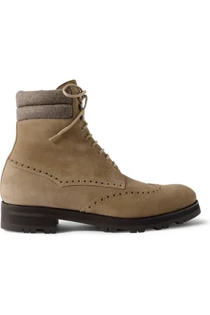Manolo Blahnik Sapele Suede Boots
