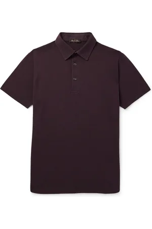 Loro Piana Cotton-Piqué Polo Shirt