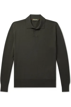 Loro Piana Wish Empire Wool Polo Shirt