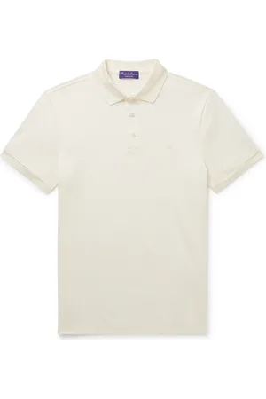 Ralph Lauren Logo-Embroidered Cotton-Piqué Polo Shirt