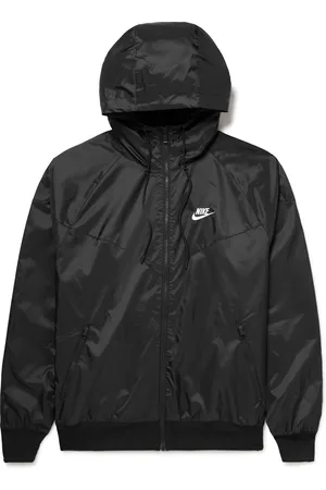 Nike NSW Windrunner Logo-Embroidered Recycled Shell Hooded Jacket