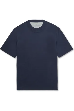 Brunello Cucinelli Silk and Cotton-Blend Jersey T-Shirt