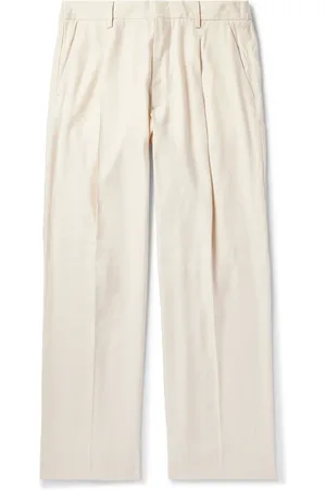 NN.07 Kay 1808 Straight-Leg LENZING™ ECOVERO™ and Linen-Blend Trousers