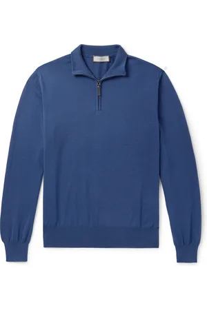 CANALI Cotton Half-Zip Sweater