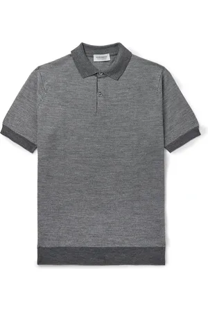 JOHN SMEDLEY 14.Singular Slim-Fit Merino Wool-Piqué Polo Shirt
