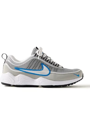Nike Air Zoom Spiridon Rubber-Trimmed Mesh Sneakers