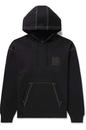 Givenchy Logo-Appliquéd Cotton-Jersey Hoodie