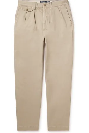 Ralph Lauren Whitman Straight-Leg Cotton-Blend Twill Chinos