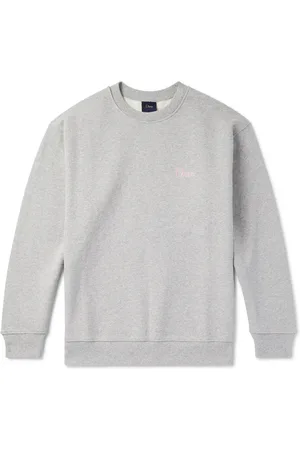 DIME Logo-Embroidered Cotton-Jersey Sweatshirt
