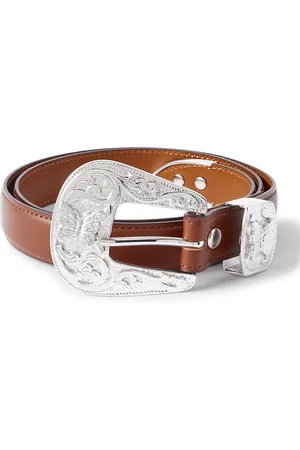 Pins & Needles 2cm Papillon Western Leather Belt
