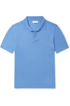 GABRIELA HEARST Stendhal Cashmere Polo Shirt