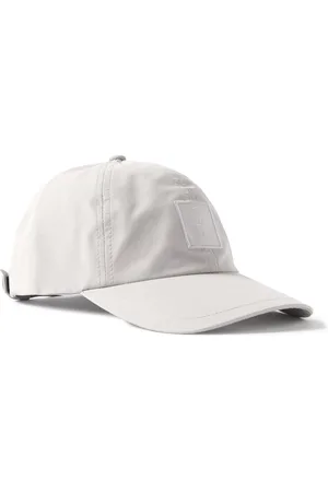 Stone Island Ghost Logo-Appliquéd Organic Cotton-Canvas Cap