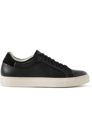 Paul Smith Basso Lux Suede-Trimmed Leather Sneakers