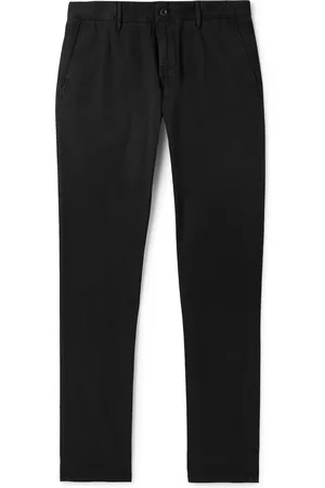 Incotex Slim-Fit Panama Stretch-Cotton Canvas Trousers