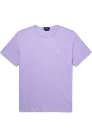 Ralph Lauren Logo-Embroidered Cotton-Jersey T-Shirt