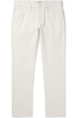 GABRIELA HEARST Anthony Slim-Fit Straight-Leg Cotton-Twill Trousers