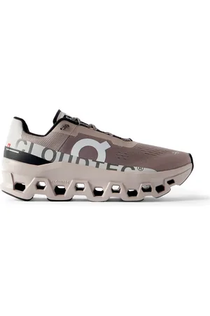 On Running Cloudmster Rubber-Trimmed Mesh Running Sneakers