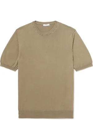 Boglioli Garment-Dyed Cotton T-Shirt
