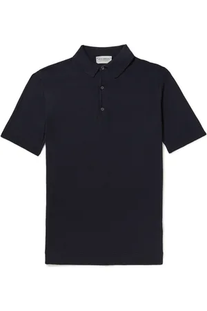 JOHN SMEDLEY Adrian Slim-Fit Sea Island Cotton Polo Shirt