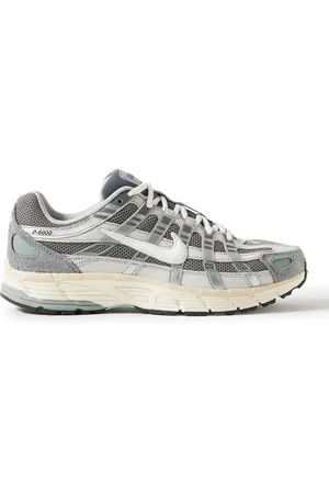 Nike P-6000 Suede, Leather and Mesh Sneakers