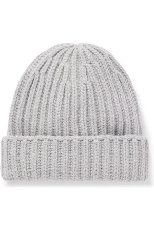 Stoffa Ribbed Cashmere Beanie