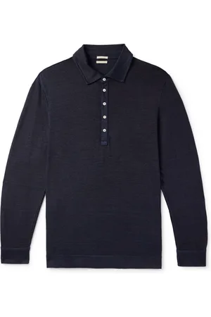 MASSIMO ALBA Raya Linen and Cotton-Blend Polo Shirt