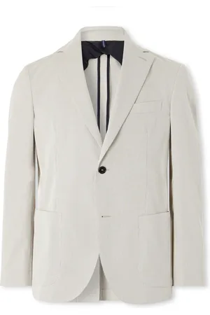 Incotex Slim-Fit Striped Cotton Suit Jacket