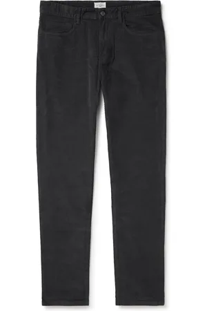HARTFORD Tim Straight-Leg Cotton-Blend Corduroy Trousers