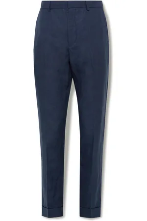 Ralph Lauren Slim-Fit Linen Suit Trousers