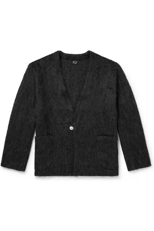 ORSLOW Oversized Wool-Blend Cardigan