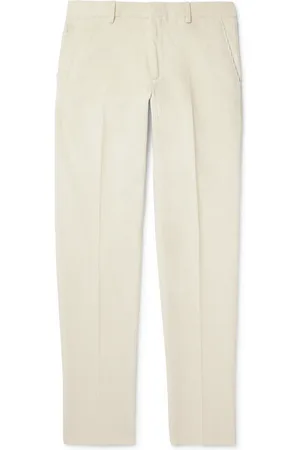 Loro Piana Jarno Straight-Leg Cotton-Corduroy Trousers