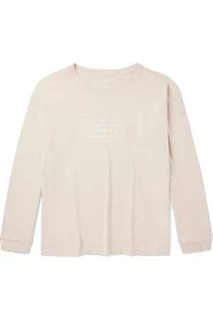 Maison Margiela Logo-Print Cotton-Jersey T-Shirt