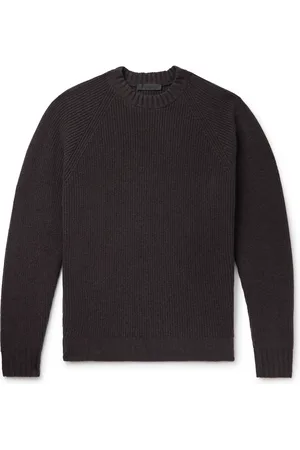 Saman Amel Kandell Ribbed Cashmere Sweater
